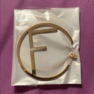 ⭐️ Designer Inspired Gold Hoop Earrings